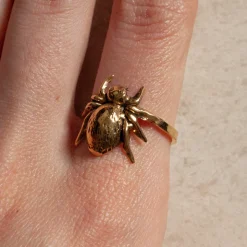 Bague Araignée Dorée