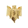 Bague Bat Dorée