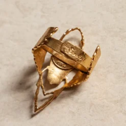 Bague Beetle Dorée