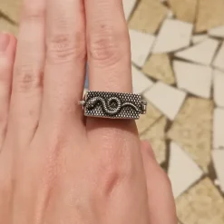 Bague Boîte Secrète Serpent