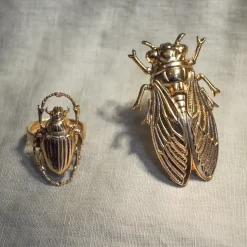 Bague Cicadas Dorée