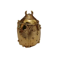 Bague Coccinelle Dorée