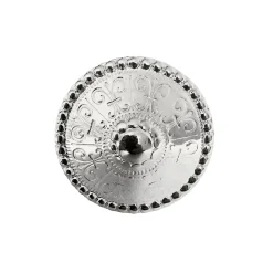 Bague Dôme Argentée