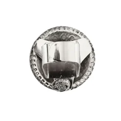 Bague Dôme Argentée