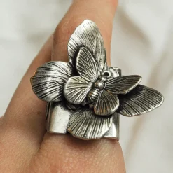 Bague Double Papillon