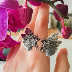 Bague Double Petit Papillon
