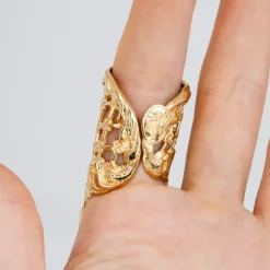 Bague Filigrane Dorée