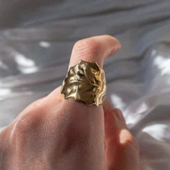 Bague Flora Dorée