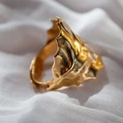 Bague Flora Dorée