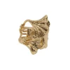 Bague Ginkgo Tao Dorée