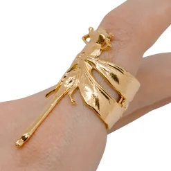 Bague Libellule Dorée