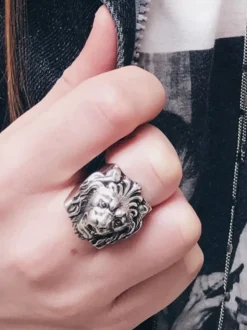 Bague Lion