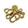 Bague Octopus Dorée