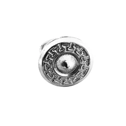 Bague Petit Dôme Argentée