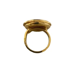 Bague Petit Dôme Dorée