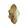 Bague Petite Feuille de Ginkgo Dorée
