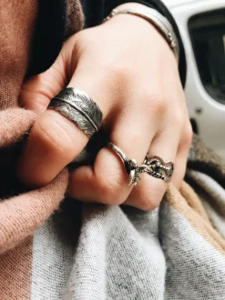 Bague Plume