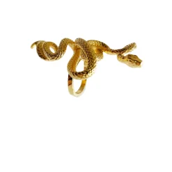 Bague Serpent Doré