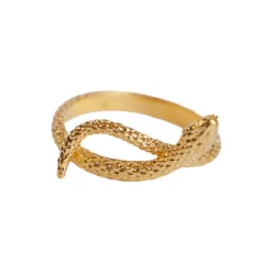 Bague Snake Dorée