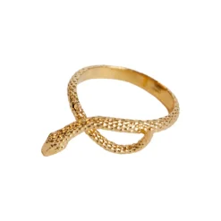 Bague Snake Dorée