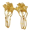 Boucles d'Oreiiles GinTao Tika Dorées