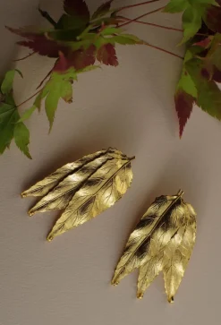 Boucles d'oreille Maryse Dorées