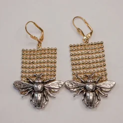 Boucles d'Oreilles Adele Dorées