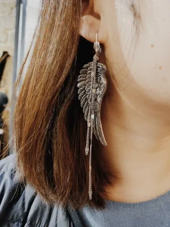Boucles d'oreilles Aile