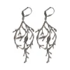 Boucles d'oreilles Algue