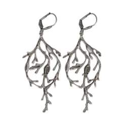 Boucles d'oreilles Algue