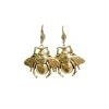 Boucles d'Oreilles Bee Dorées