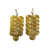 Boucles d'Oreilles Chrys Dorées