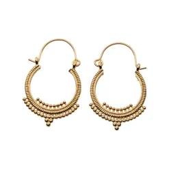 Boucles d'Oreilles Fili Indi Dorées