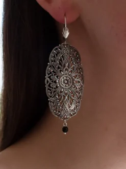 Boucles d'Oreilles Filigrane Mandala
