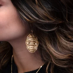 Boucles d'Oreilles Filigrane Gatsby