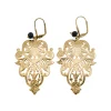 Boucles d'oreilles Filigrane Morris Dorées