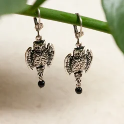 Boucles d'Oreilles Hiboux