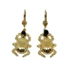 Boucles d'oreilles Mini Scarabée dorées