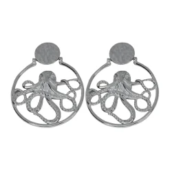 Boucles d'Oreilles Octopus