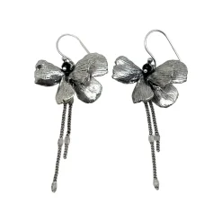 Boucles d'Oreilles Pansy