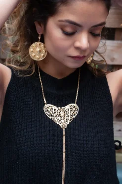 Boucles d'Oreilles Roma Dorées