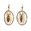 Boucles d'oreilles Scarabee Maddie dorées
