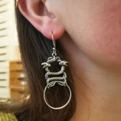 Boucles d'Oreilles2 Serpents