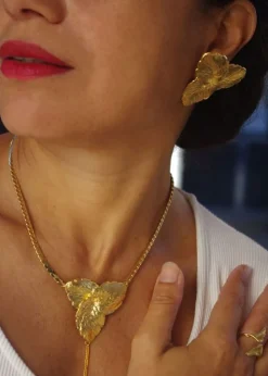 Boucles d'oreilles Thya Dorées