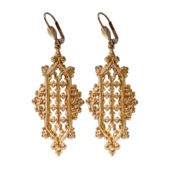 Boucles d'Oreilles Tilda Dorées