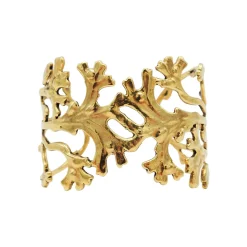 Bracelet Algue Doré