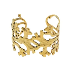 Bracelet Algue Doré