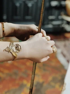 Bracelet Camée Doré