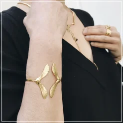 BRACELET DOUBLE SAMARE DORE