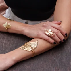 Bracelet Feuille de Ginkgo